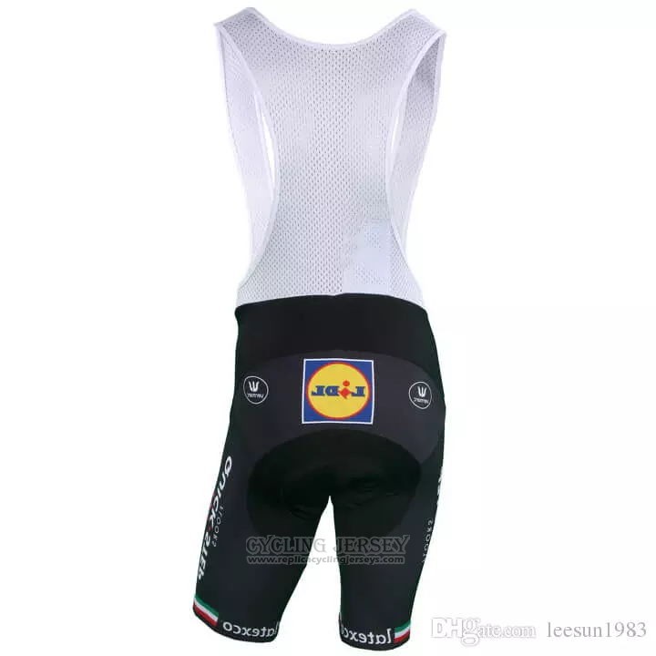 2018 2019 Cycling Jersey Quick Step Floors Champion Italy Short Sleeve and Bib Short